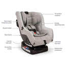 Nuna Rava Convertible Car Seat Sterling Image 3