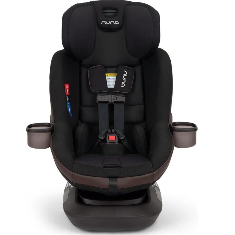Nuna Revv Maxx Rotating Convertible Car Seat, Caviar Image 4