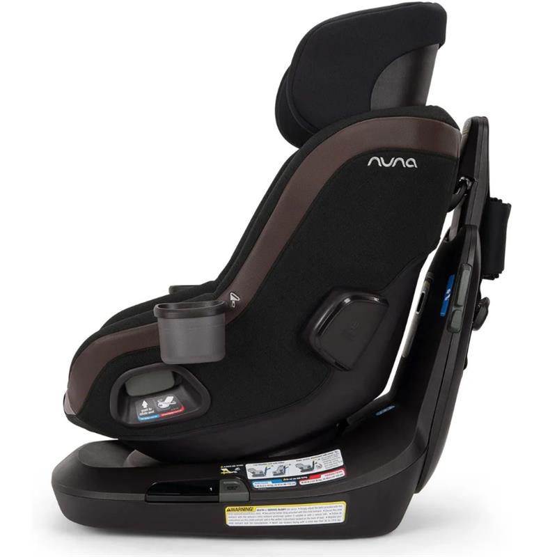 Nuna Revv Maxx Rotating Convertible Car Seat, Caviar Image 7