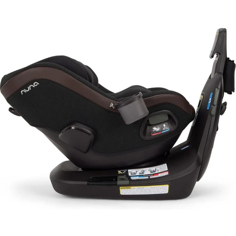 Nuna Revv Maxx Rotating Convertible Car Seat, Caviar Image 9