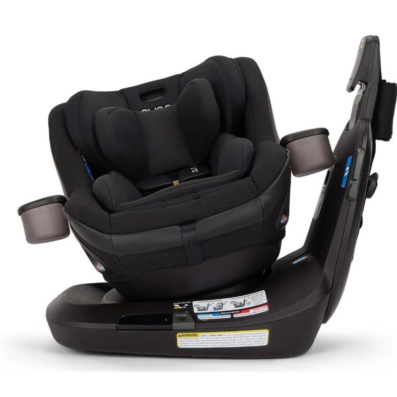 Nuna Revv Maxx Rotating Convertible Car Seat, Midnight Image 9