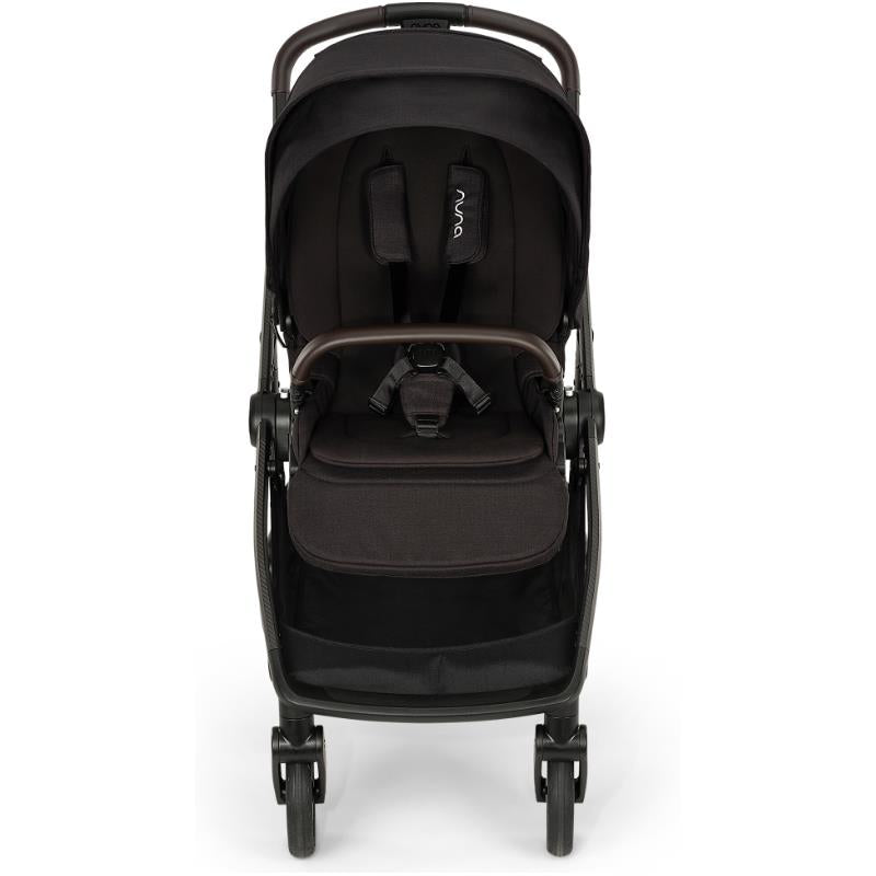 Nuna Swiv Stroller Caviar, Chocolate Image 3