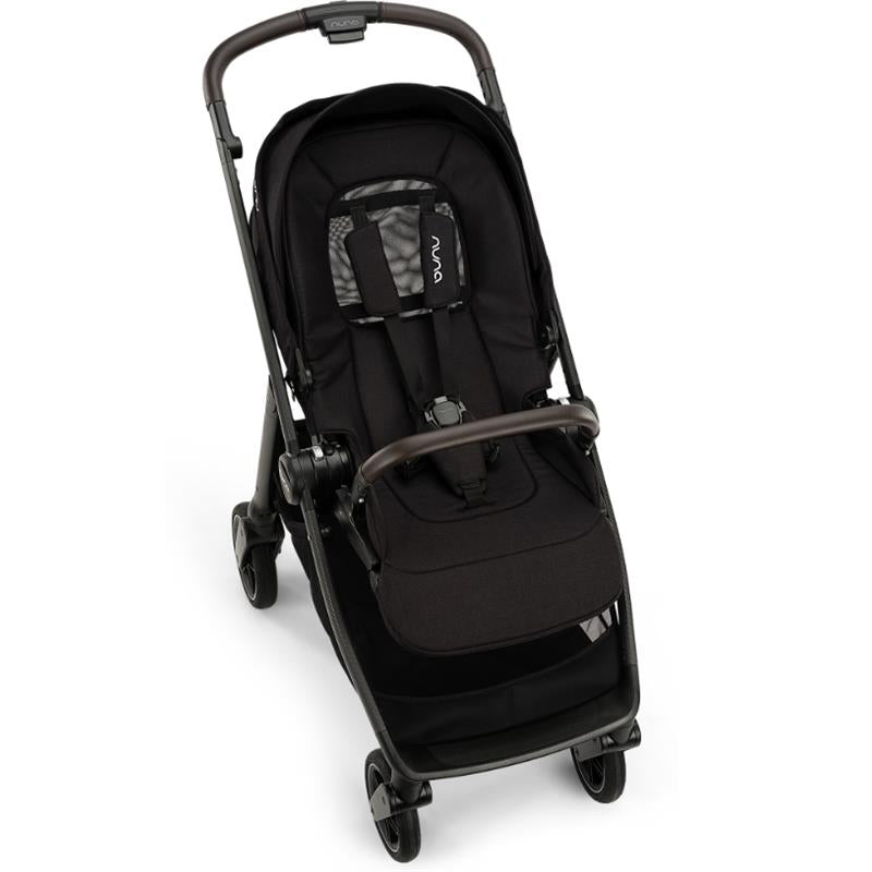 Nuna Swiv Stroller Caviar, Chocolate Image 4
