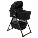 Nuna Swiv™ & Triv™ Series Bassinet + Stand, Caviar/Chocolate Image 1