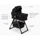 Nuna Swiv™ & Triv™ Series Bassinet + Stand, Caviar/Chocolate Image 6