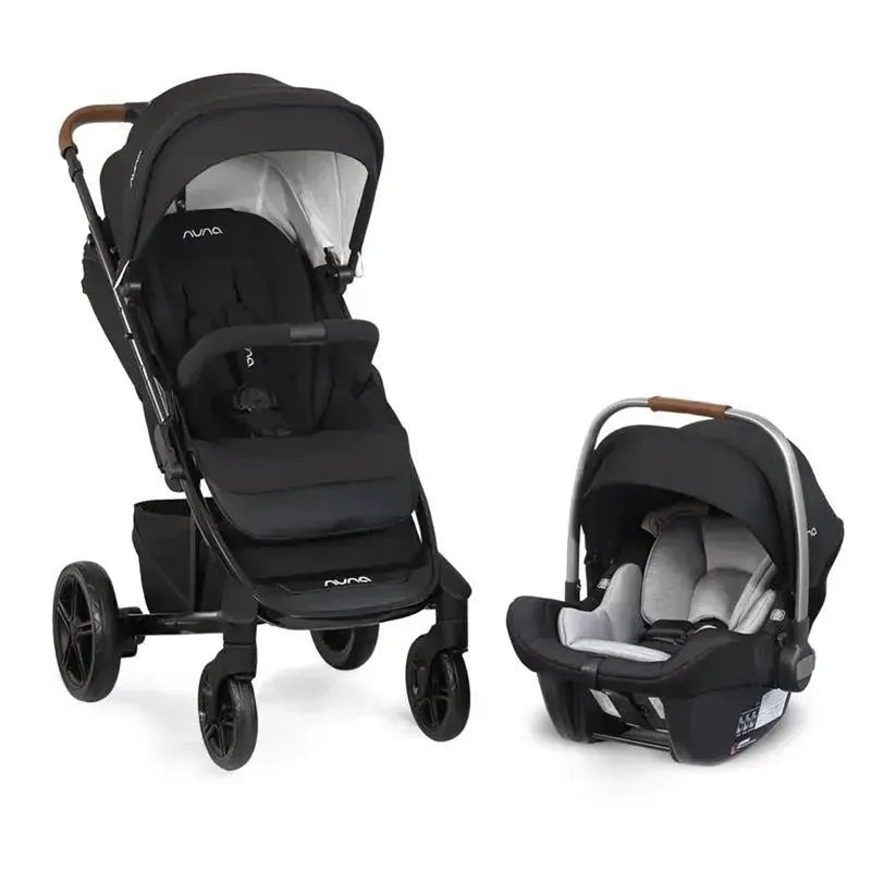 Nuna - Tavo Travel System Stroller with Pipa Lite Car Seat, Caviar Image 1