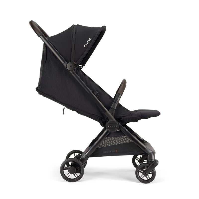 Nuna Viaa Cabn Ultra-Compact Stroller, Caviar Image 6