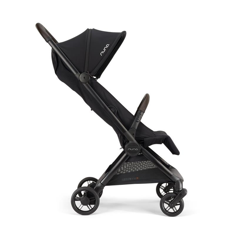 Nuna Viaa Cabn Ultra-Compact Stroller, Caviar Image 8