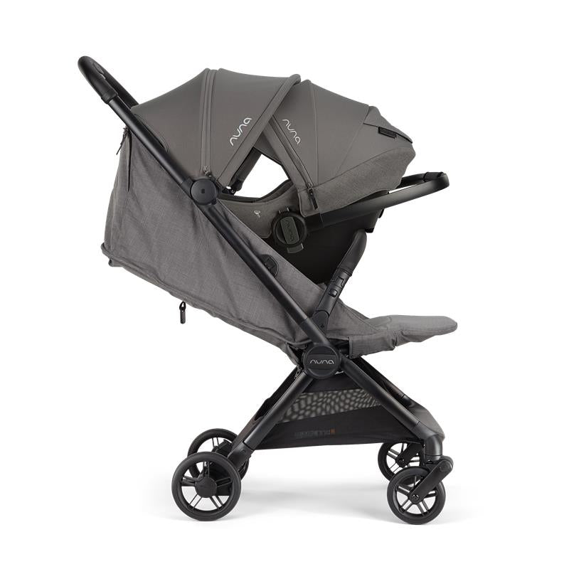 Nuna Viaa Cabn Ultra-Compact Stroller, Pewter Image 4