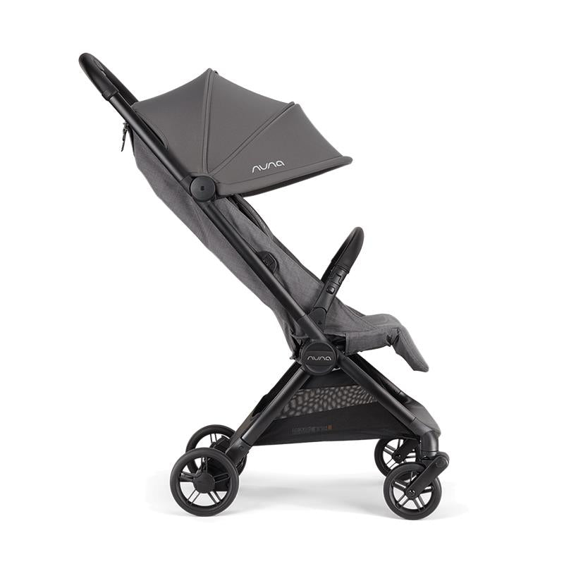 Nuna Viaa Cabn Ultra-Compact Stroller, Pewter Image 8