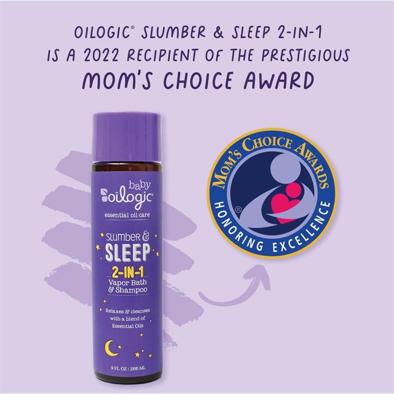 Oilogic Baby Slumber & Sleep 3-in-1 Vapor Bath, Shampoo & Body Wash Image 6