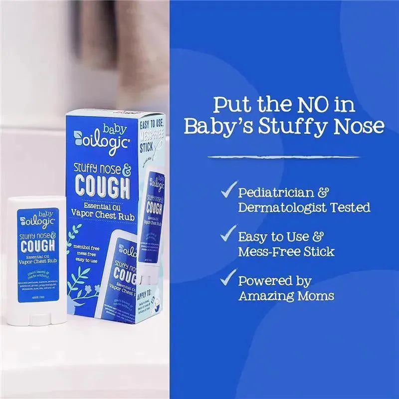 Oilogic Baby - Soothing Vapor Chest Rub, Stuffy Nose & Cough Image 3