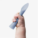 Ola Baby - 100% Silicone Soft-Tip Training Spoon for Baby Led Weaning, 2pack, Kiwi/Blueberry Image 3