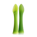 Ola Baby - Baby Training Spoons, Green (Set of 2) Image 1
