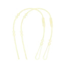 Ola Baby - Silicone Strap, 2 Straps, Lemon Image 1