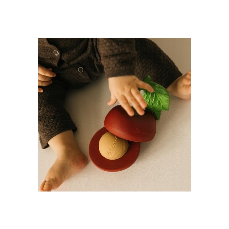 Oli & Carol - Cherry Stacking Toy & Rattle Ball Image 2