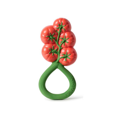 Oli & Carol - Tomato Rattle Toy Image 1