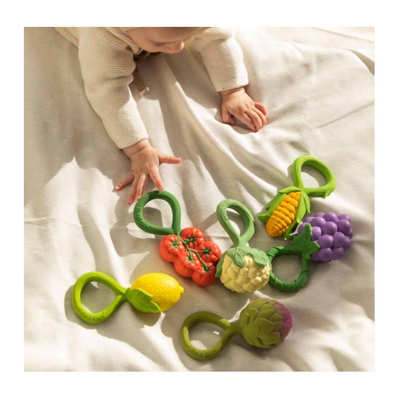 Oli & Carol - Tomato Rattle Toy Image 6