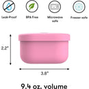 OmieBox - Food Storage Containers with Lid, Pink Image 3