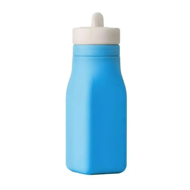 OmieBox - Leak-Proof Silicone Water Bottle, Blue Image 1