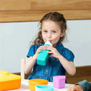 OmieBox - Leak-Proof Silicone Water Bottle, Teal Image 3