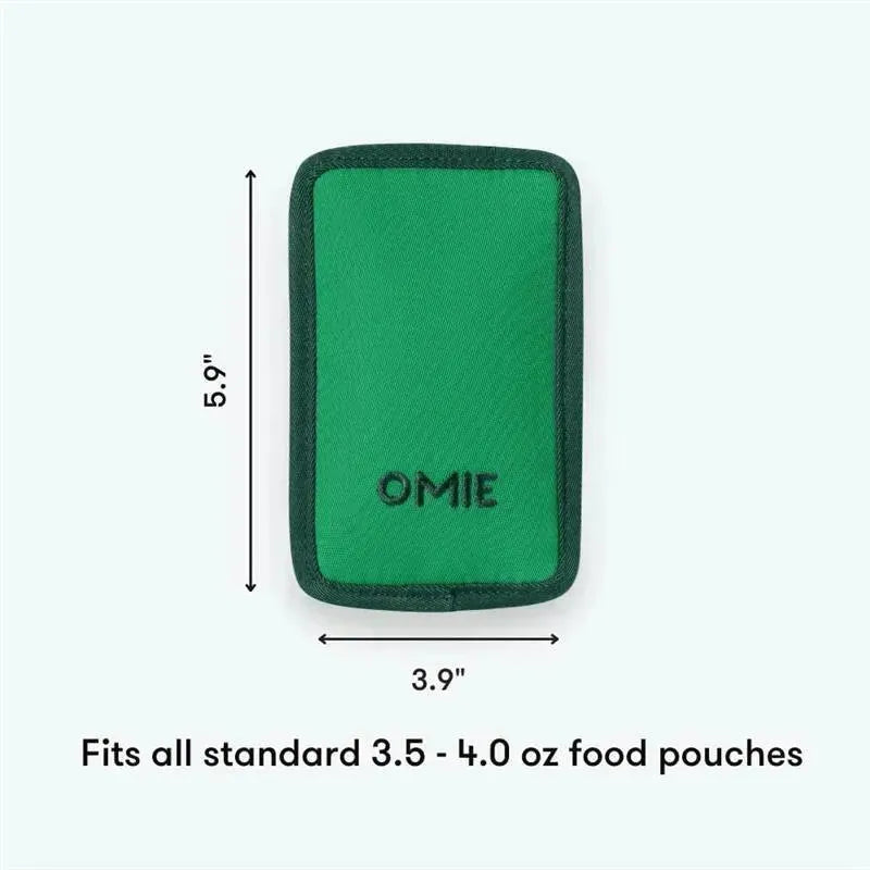 OmieBox - Pouch Cooler, Freezable Insulated Sleeve, Green Image 5