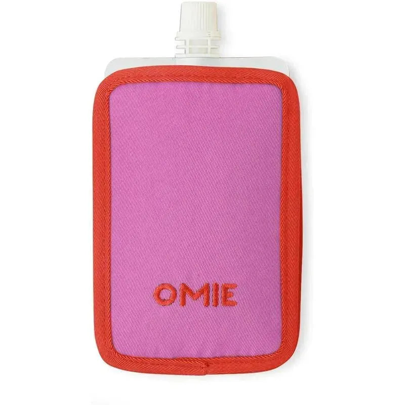 OmieBox - Pouch Cooler, Freezable Insulated Sleeve, Pink Image 1