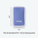 OmieBox - Pouch Cooler, Freezable Insulated Sleeve, Purple Image 5