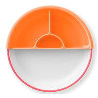 Omie - Toddler Plate With Divider, Pink | 1 plate Image 1