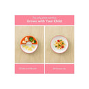Omie - Toddler Plate With Divider, Pink | 1 plate Image 3