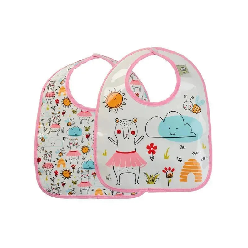 Ore' Originals Clementine the Bear Mini Bib Gift Set, 2-Pack Image 1
