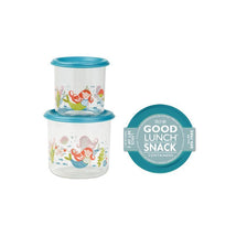 Ore' Originals Isla the Mermaid Large Good Lunch Snack Containers, 2-Pack Image 1