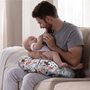 Original Boppy Nursing Pillow Cover - Earth Tone Woodland Image 5
