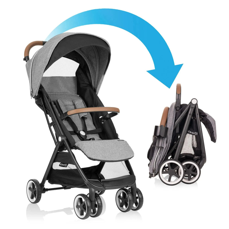 Otto Self-Folding Lightweight Travel Stroller - MacroBaby