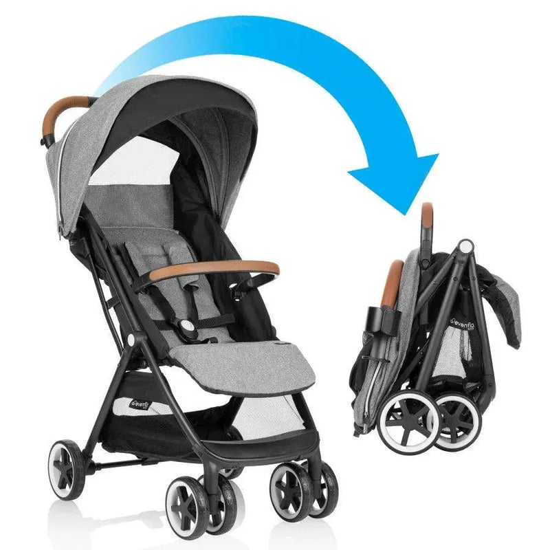 Otto Self-Folding Lightweight Travel Stroller - MacroBaby