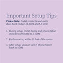 Owlet - Accessory Fabric Sock for Dream Sock Baby Monitor - Dusty Rose Image 9