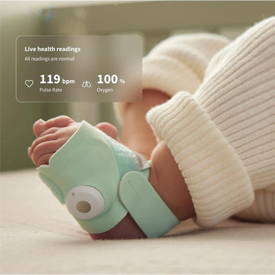 Owlet Dream Sock, Bedtime Blue Image 2