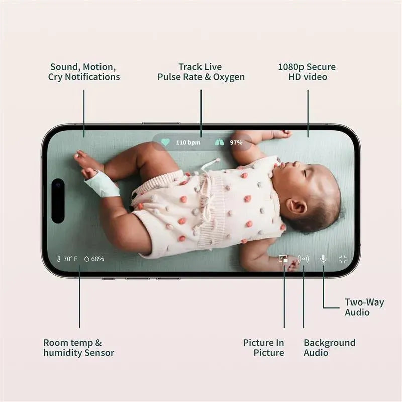 Owlet - Dream Duo 2 Smart Baby Monitor Image 5