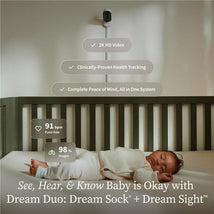 Owlet - Dream Duo™ 3 Baby Monitor Dusty Rose Image 2
