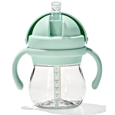 Oxo - 6 Oz Tot Transitions Straw Cup with Removable Handles, Opal Image 1