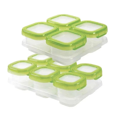 OXO Tot 12-Piece Baby Blocks Set, Tot Green Image 1