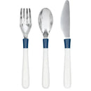 Oxo - 3Pk Tot Cutlery Set for Big Kids, Navy Image 1