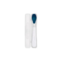 OXO Tot On-The-Go Feeding Spoon, Navy Image 1