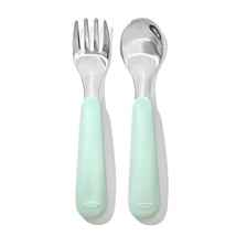 OXO - Tot On-The-Go Fork and Spoon Set, Opal Image 2