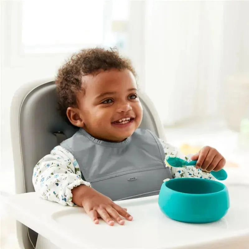 Oxo - Tot Silicone Bowl, Teal Image 4