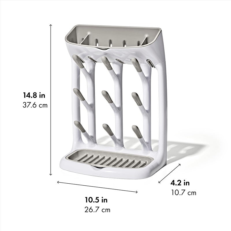 OXO Tot Space Saving Drying Rack - Gray Image 7