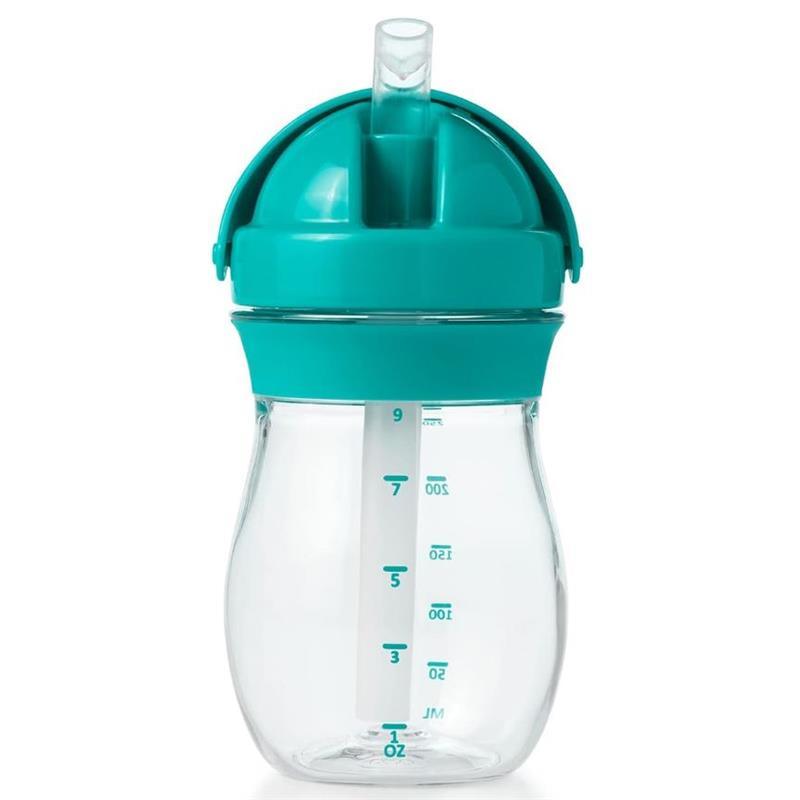 OXO - 9 Oz Tot Transitions Straw Cup, Teal Image 1