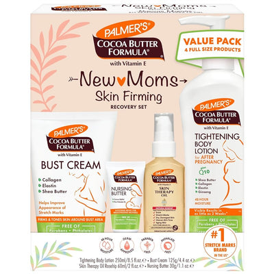 Palmer's Cocoa Butter Formula New Moms Skin Recovery Set - 4 Piece Set Image 1