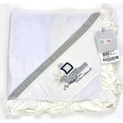 Paraiso Adventure Blanket, Cream/White Image 1