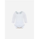 Patachou - Baby Boy White Jersey Body Knit Image 1